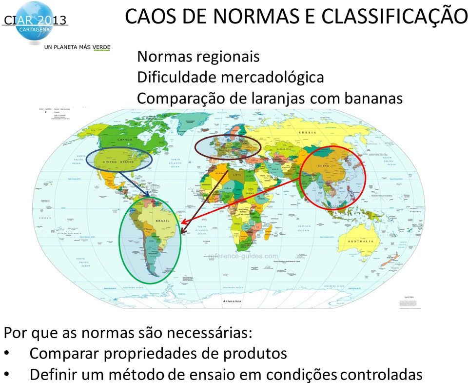 são necessárias: Comparar propriedades de produtos Definir Traemos um