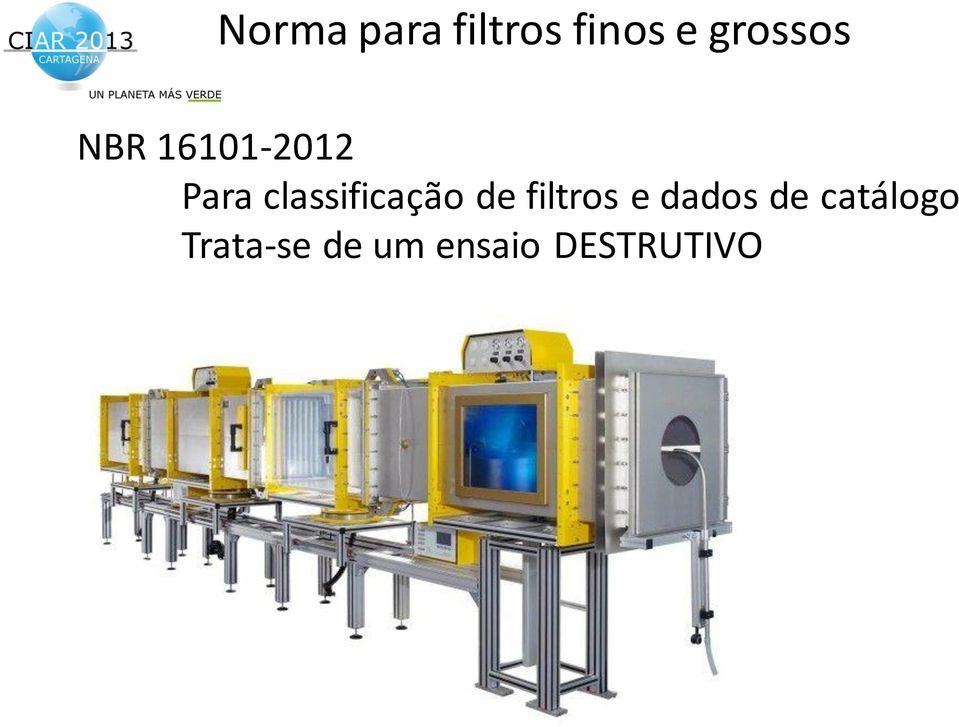 classificação de filtros e dados