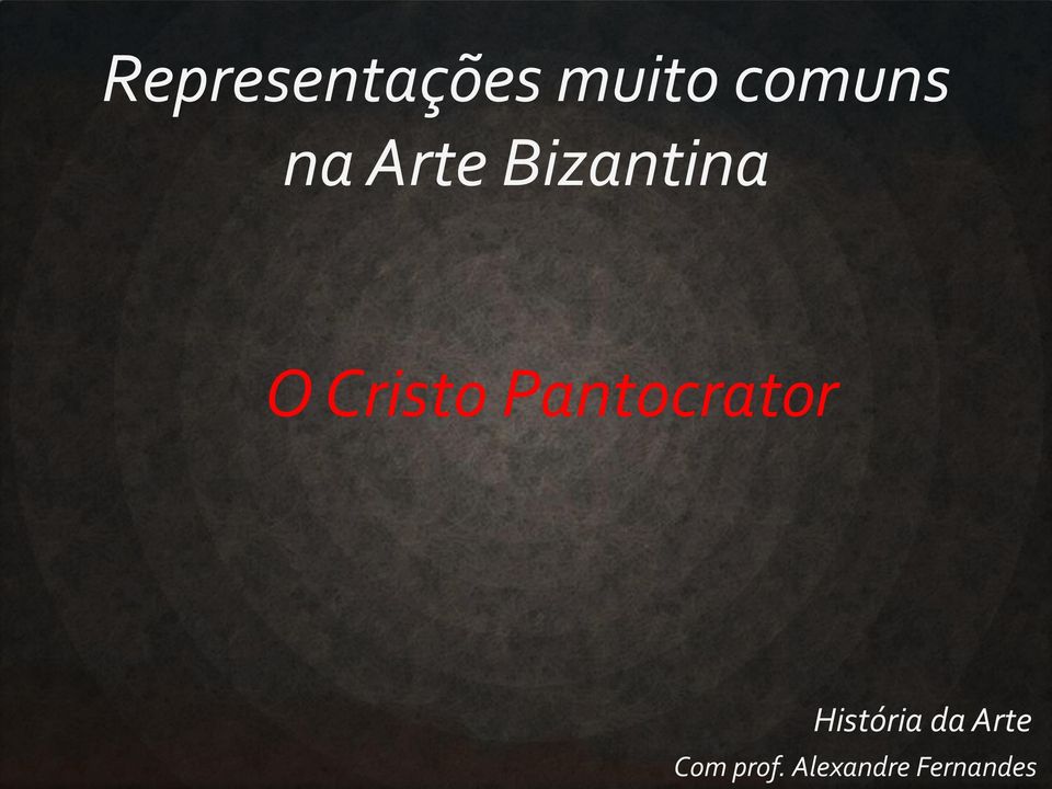 Arte Bizantina O