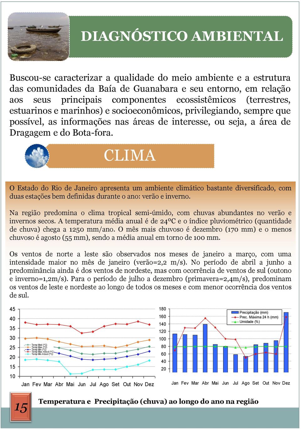CLIMA O Estado do Rio de Janeiro apresenta um ambiente climático bastante diversificado, com duas estações bem definidas durante o ano: verão e inverno.