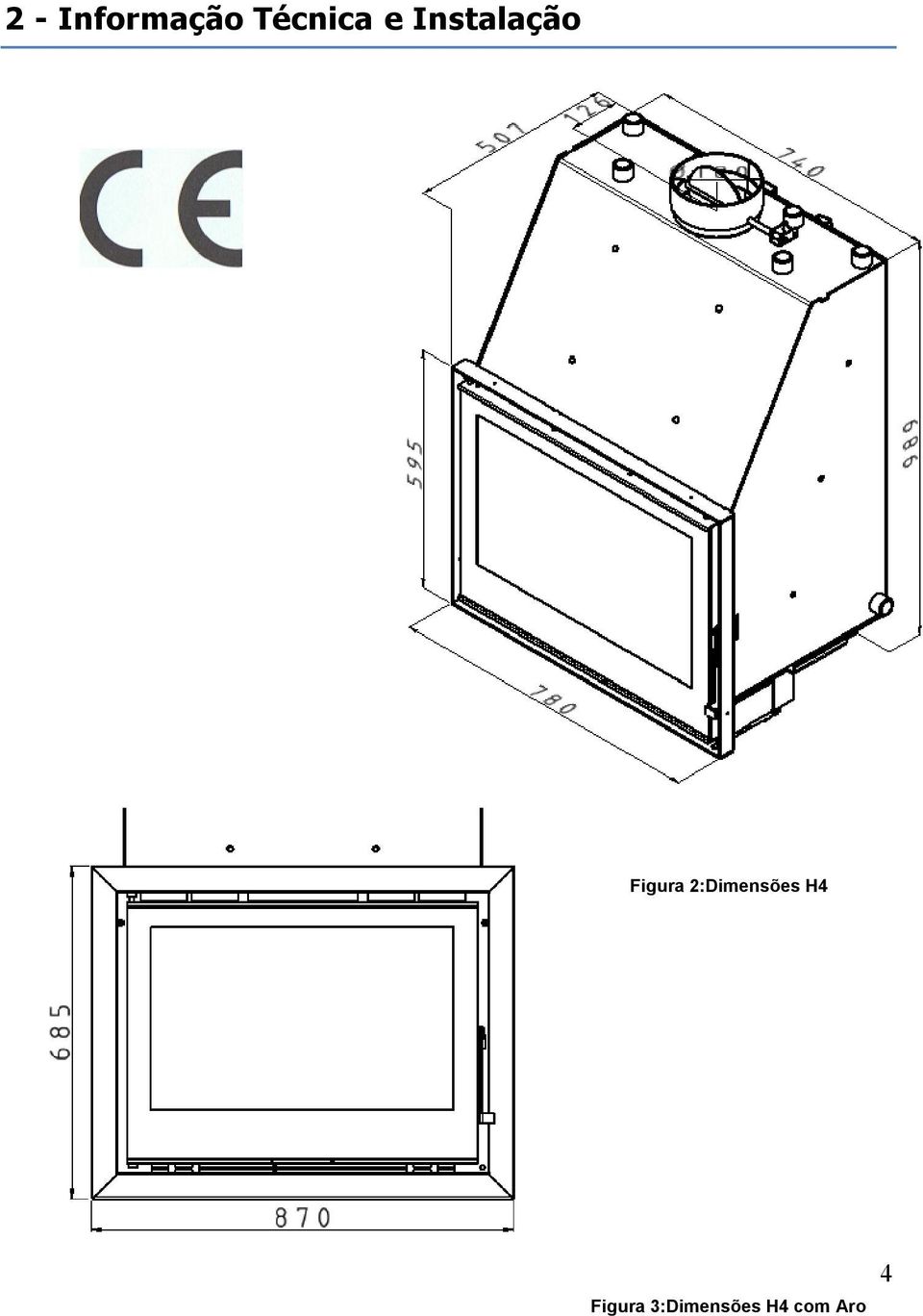 2:Dimensões H4 Figura