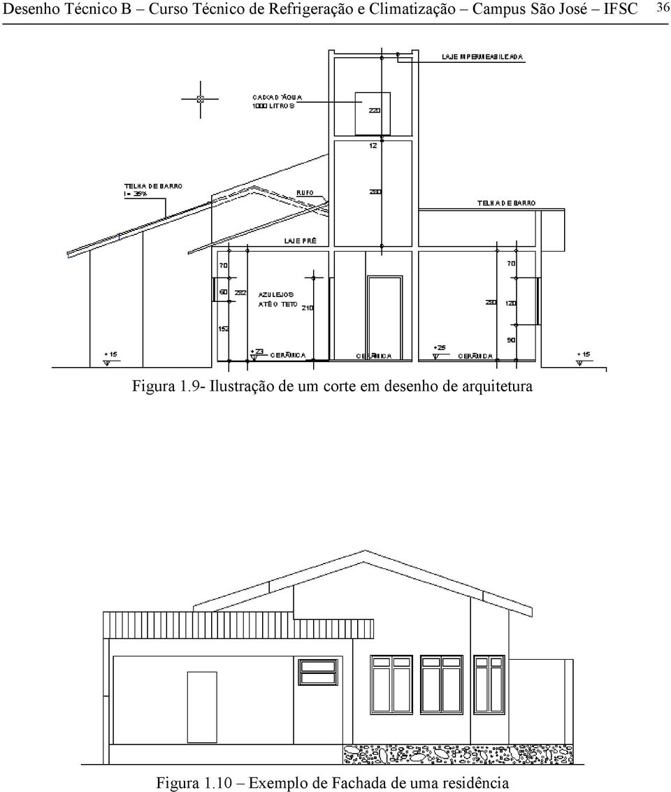 em desenho de arquitetura