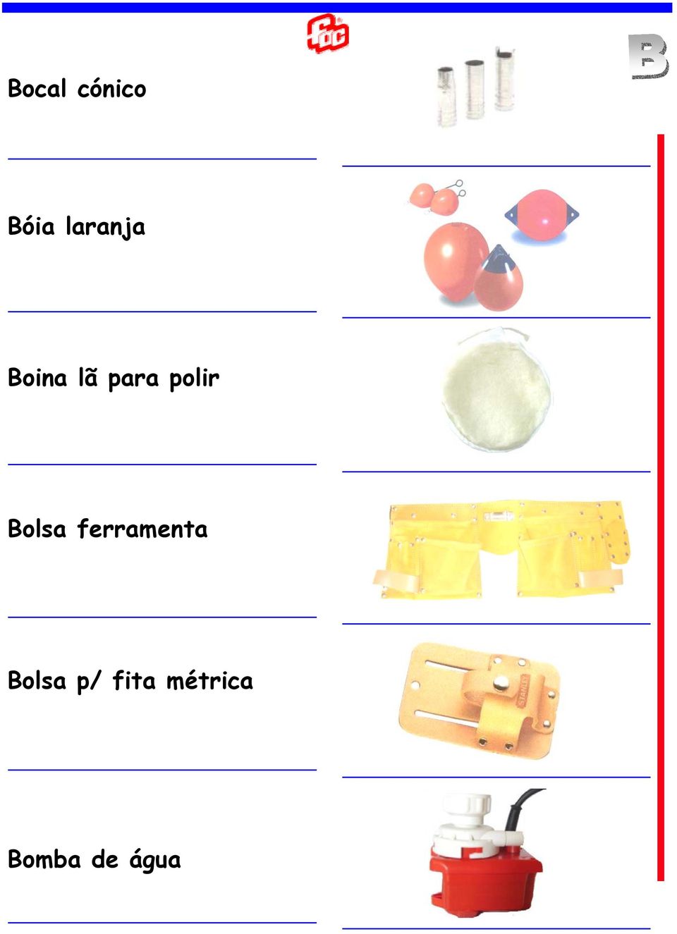 polir Bolsa ferramenta