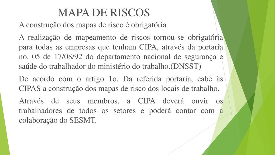 (dnsst saúde do trabalhador do ministério do De acordo com o artigo 1o.