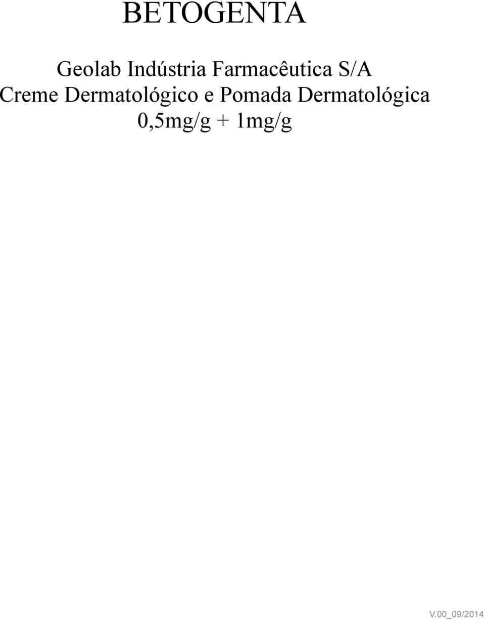 S/A Creme Dermatológico e