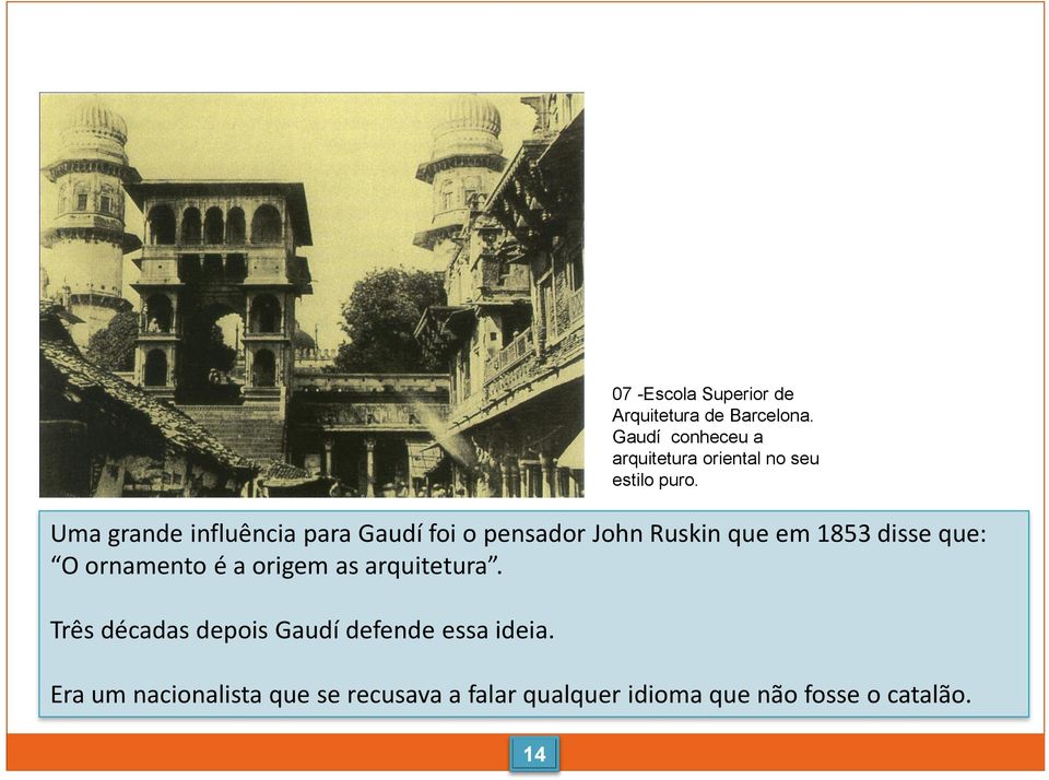 07 -Escola Superior de Arquitetura de Barcelona.