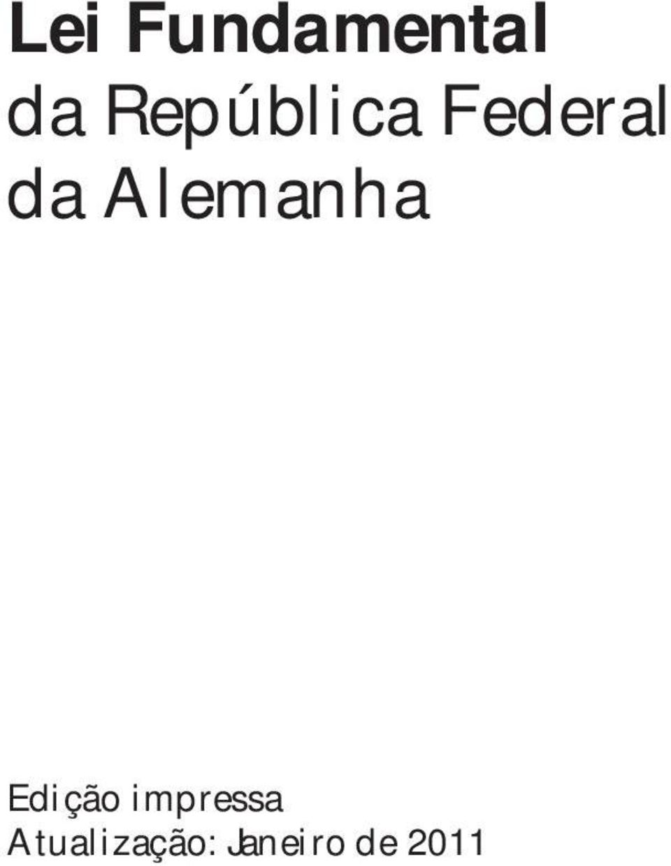 Alemanha Edição