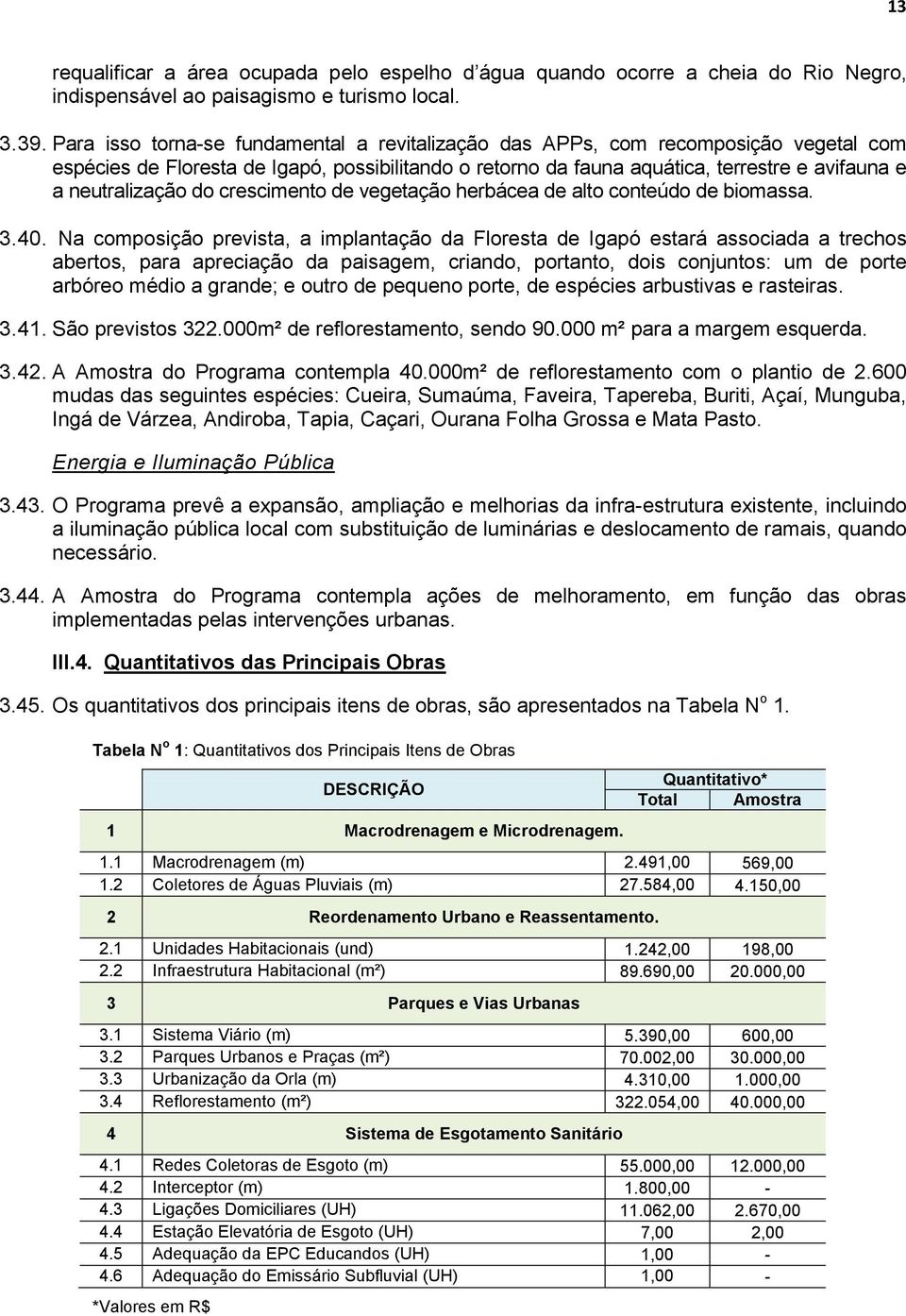 do crescimento de vegetação herbácea de alto conteúdo de biomassa. 3.40.