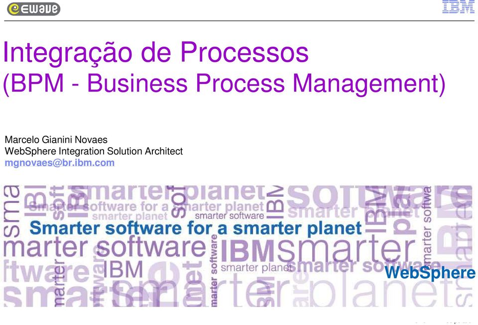 Gianini Novaes WebSphere Integration