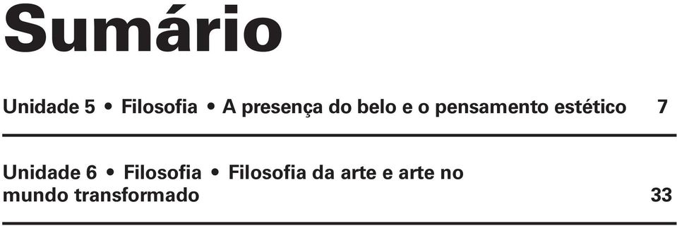 estético 7 Unidade 6 Filosofia