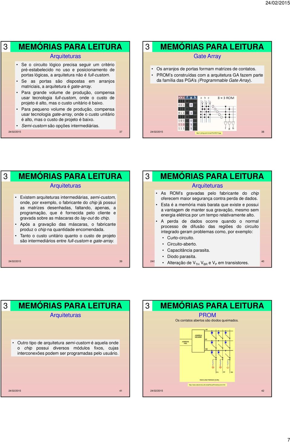 Para grande volume de produção, compensa usar tecnologia full-custom, onde o custo de projeto é alto, mas o custo unitário é baixo.