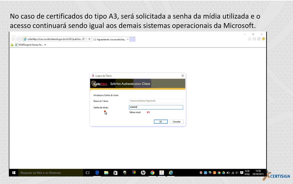 utilizada e o acesso continuará sendo