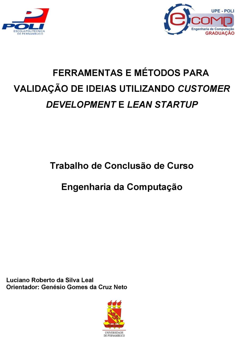 Trabalho de Conclusão de Curso Engenharia da