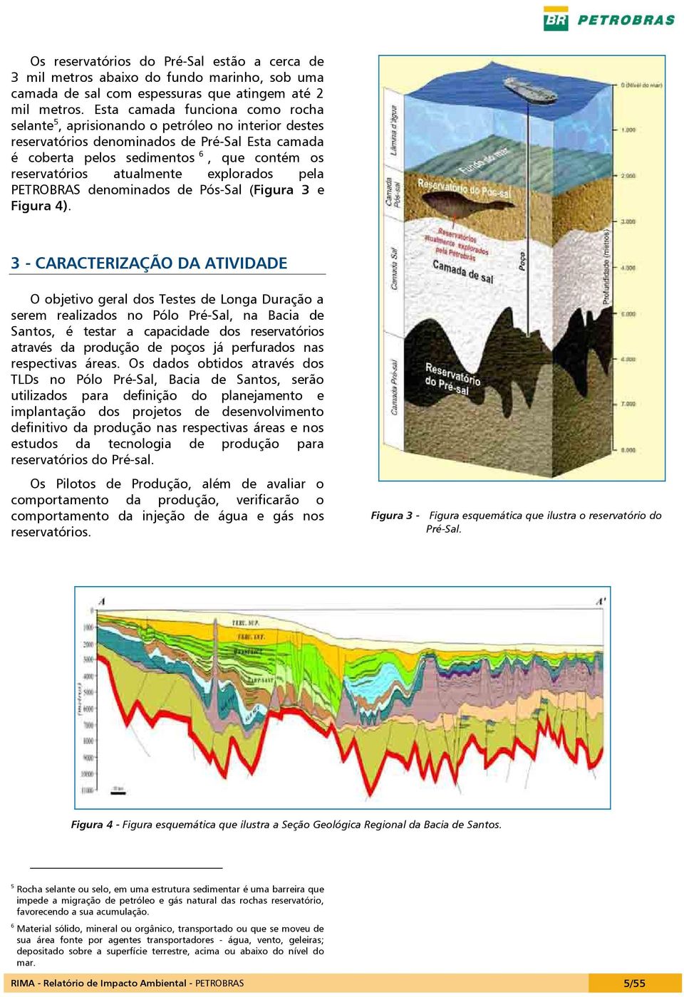 atualmente explorados pela PETROBRAS denominados de Pós-Sal (Figura 3 e Figura 4).