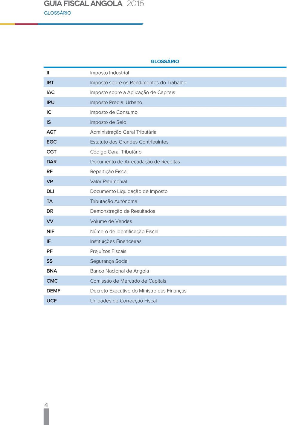 Arrecadação de Receitas Repartição Fiscal Valor Patrimonial Documento Liquidação de Imposto Tributação Autónoma Demonstração de Resultados Volume de Vendas Número de Identificação