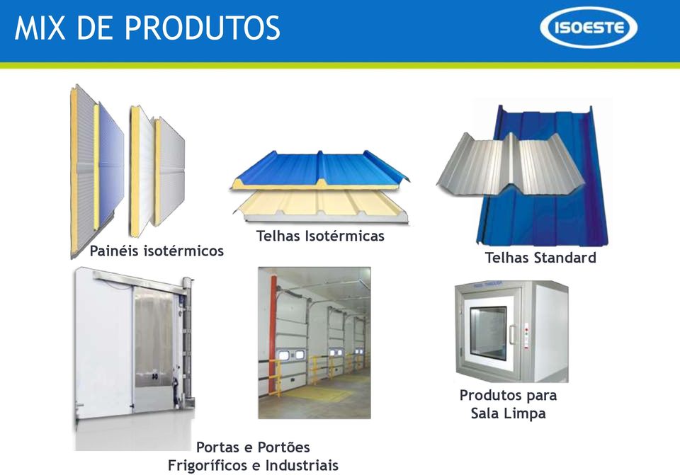 Telhas Standard Produtos para Sala