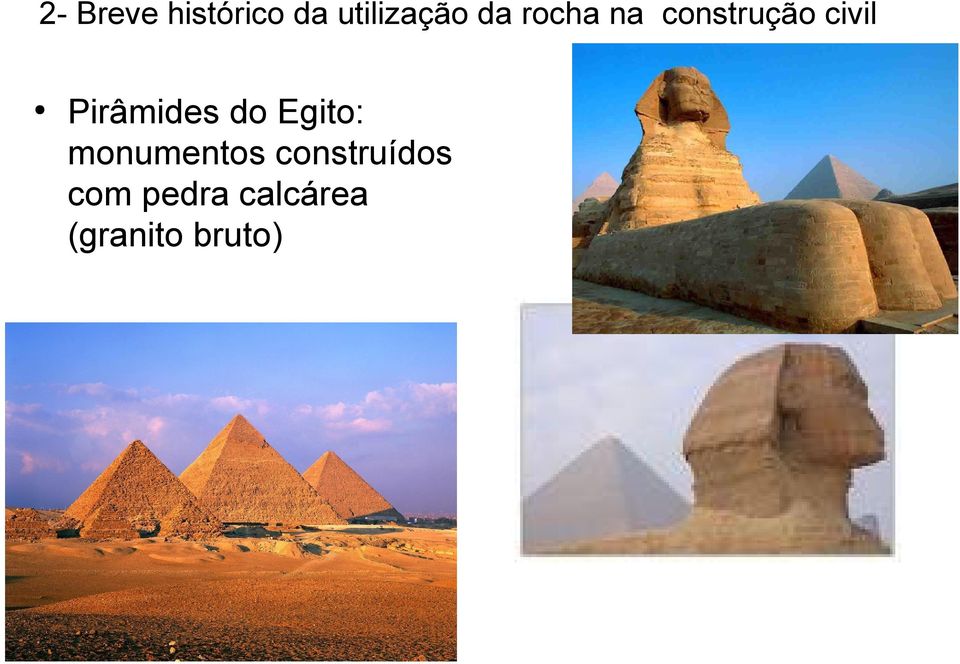 Pirâmides do Egito: monumentos