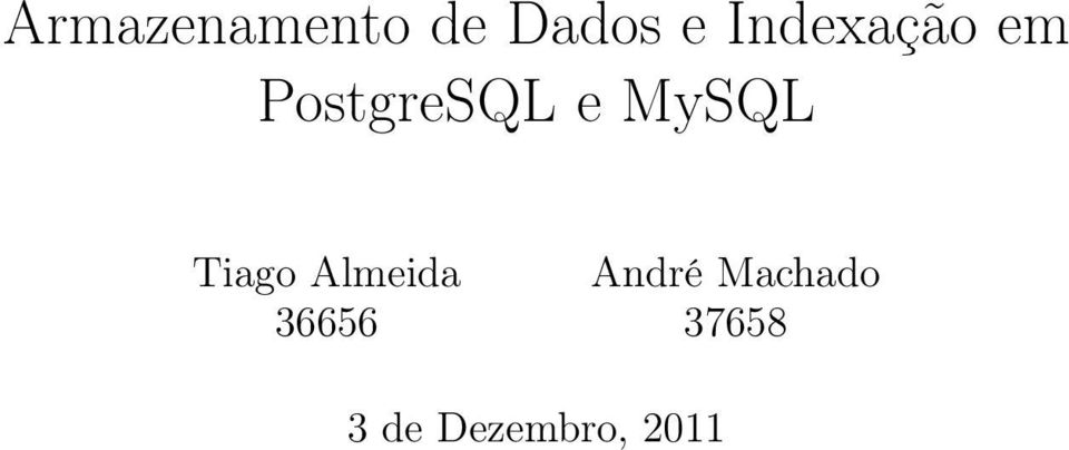 MySQL Tiago Almeida 36656