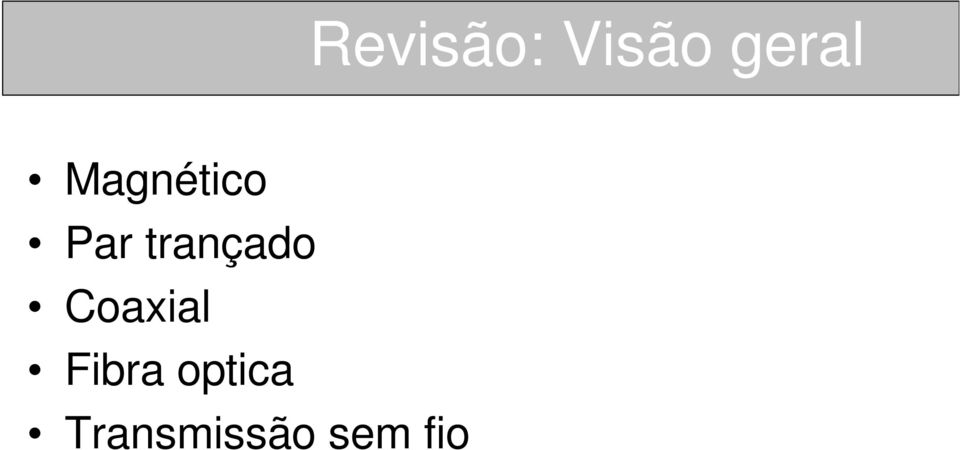 trançado Coaxial