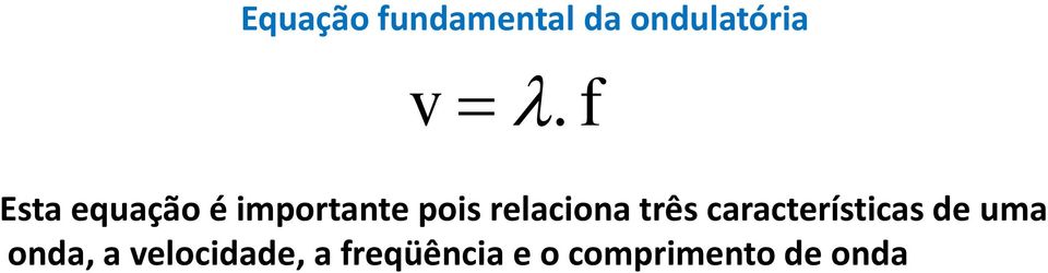 relaciona três características de uma