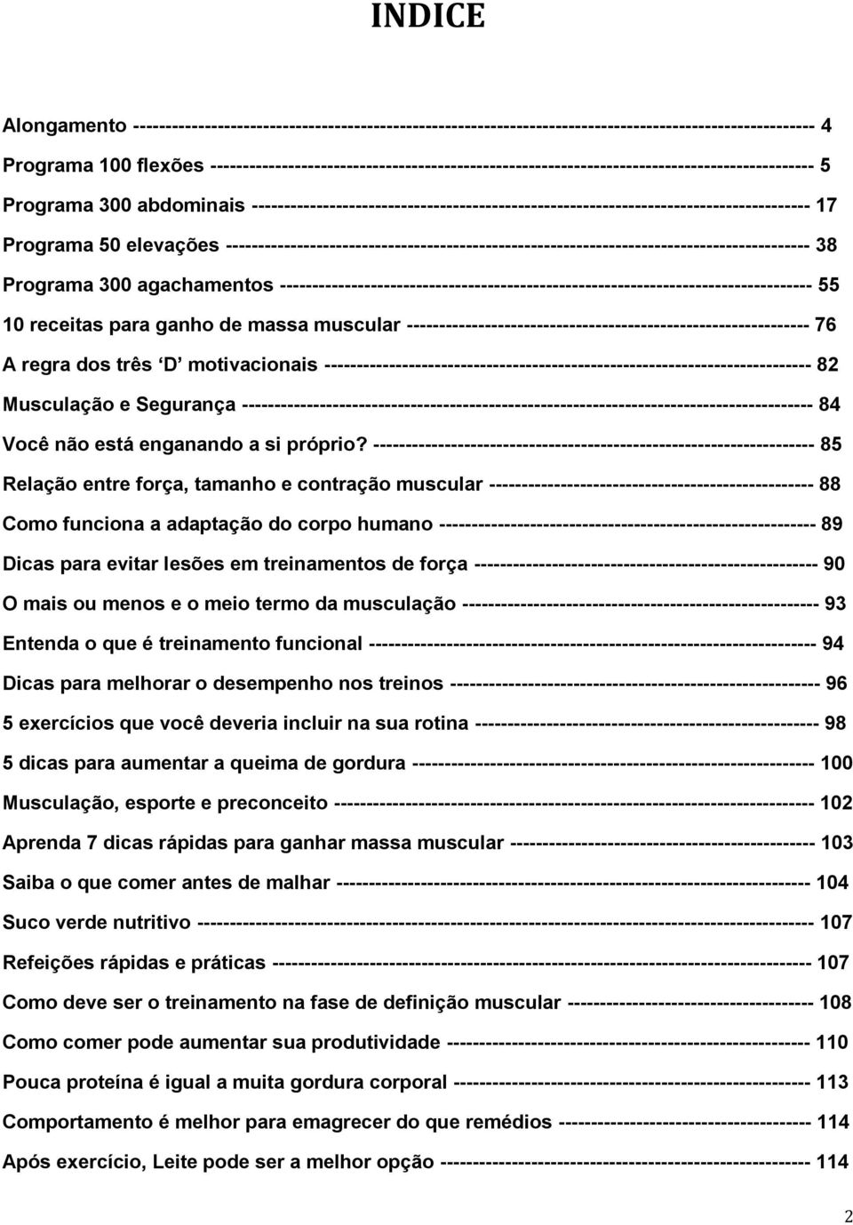 -------------------------------------------------------------------------------------- 17 Programa 50 elevações