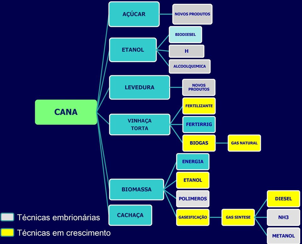 NATURAL ENERGIA ETANOL BIOMASSA POLIMEROS DIESEL Técnicas