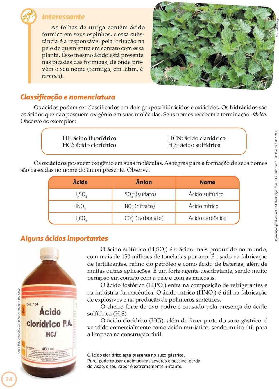 Kess Vargavind Classificação e nomenclatura Os ácidos podem ser classificados em dois grupos: hidrácidos e oxiácidos. Os hidrácidos são os ácidos que não possuem oxigênio em suas moléculas.