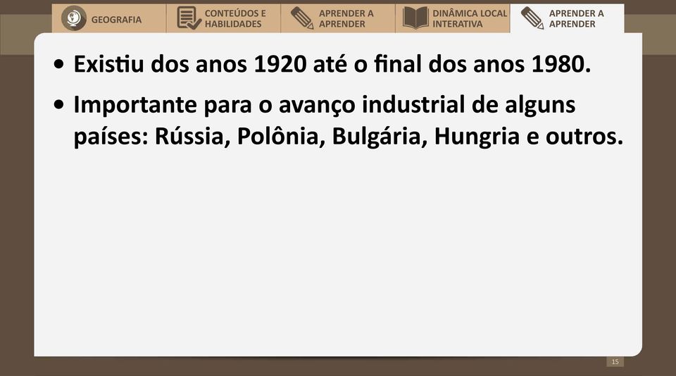 Importante para o avanço industrial de