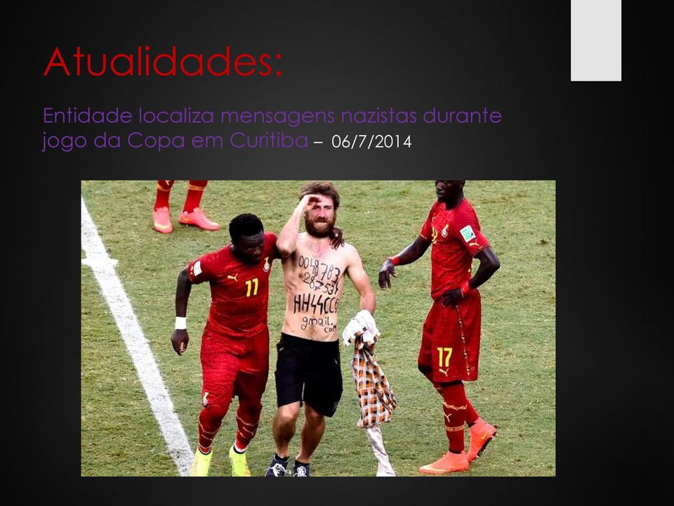 nazistas durante jogo