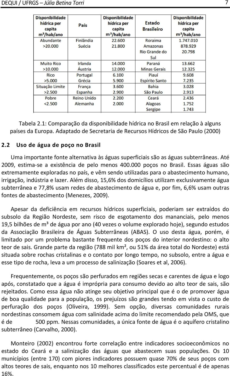 Essas águas são extremamente exploradas no país, e vêm sendo utilizadas para o abastecimento humano, irrigação, indústria e lazer.