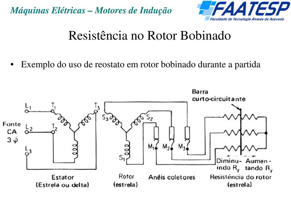 uso de reostato em