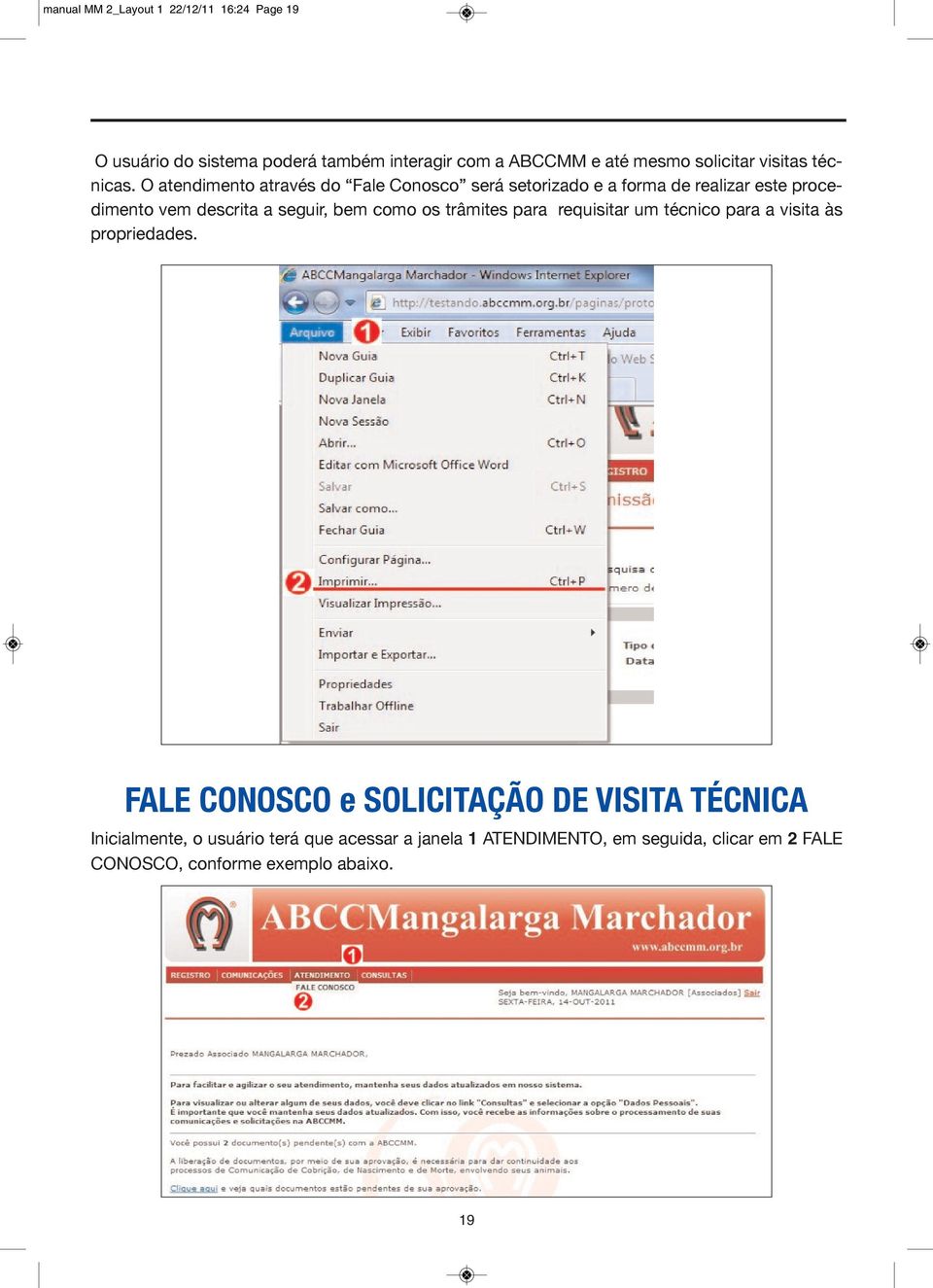 O atendimento através do Fale Conosco será setorizado e a forma de realizar este procedimento vem descrita a seguir, bem como os