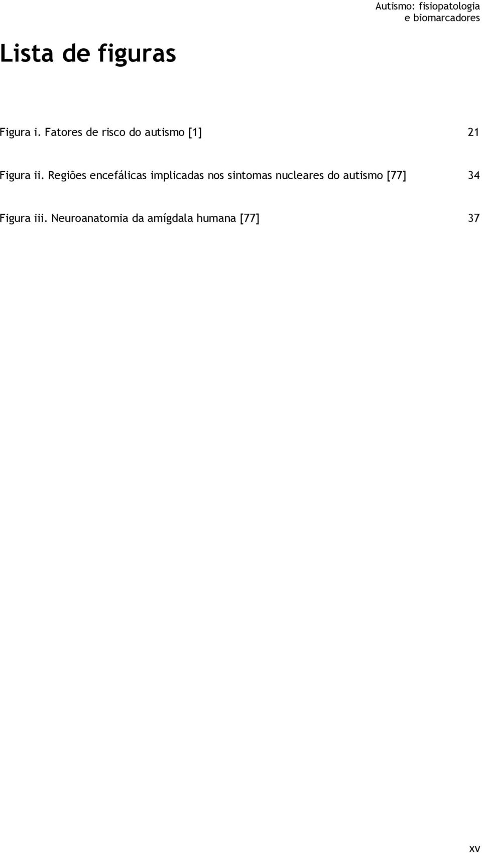 Regiões encefálicas implicadas nos sintomas