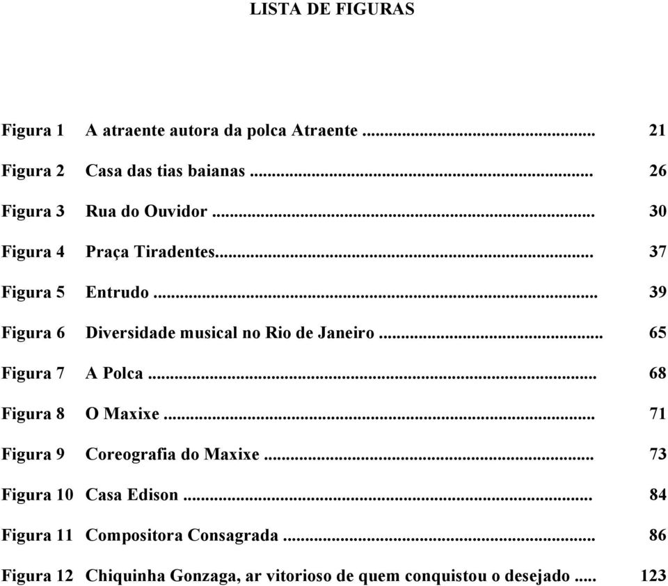 .. 39 Figura 6 Diversidade musical no Rio de Janeiro... 65 Figura 7 A Polca... 68 Figura 8 O Maxixe.