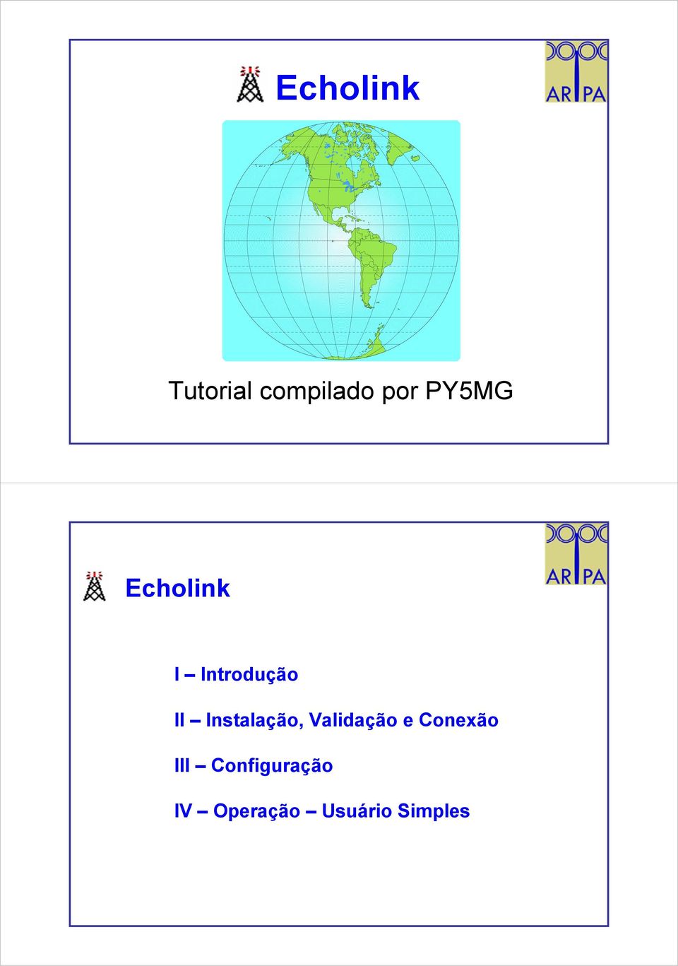 Echolink I Introdução III