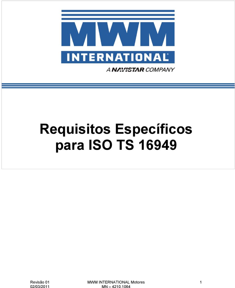 ISO TS 16949