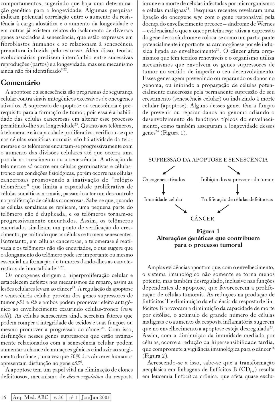 senescência, que estão expressos em fibroblastos humanos e se relacionam à senescência prematura induzida pelo estresse.