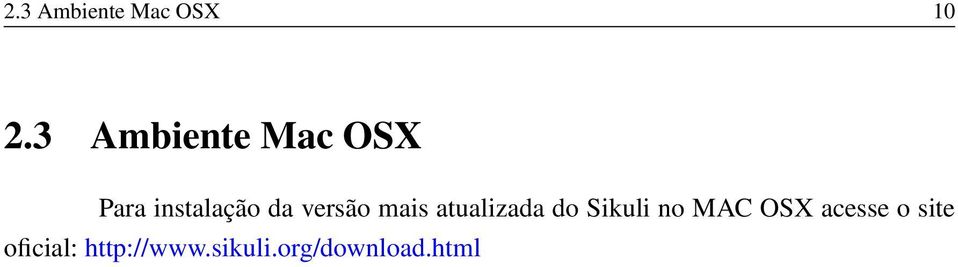 versão mais atualizada do Sikuli no MAC