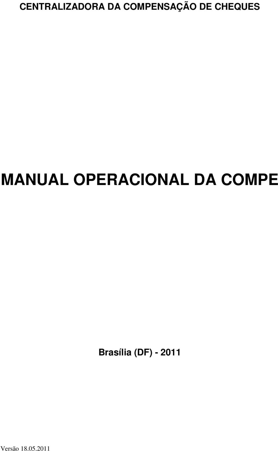 MANUAL OPERACIONAL DA