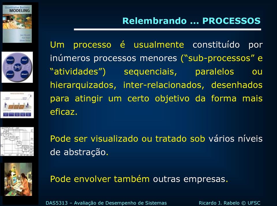 sub-processos e atividades ) sequenciais, paralelos ou hierarquizados,