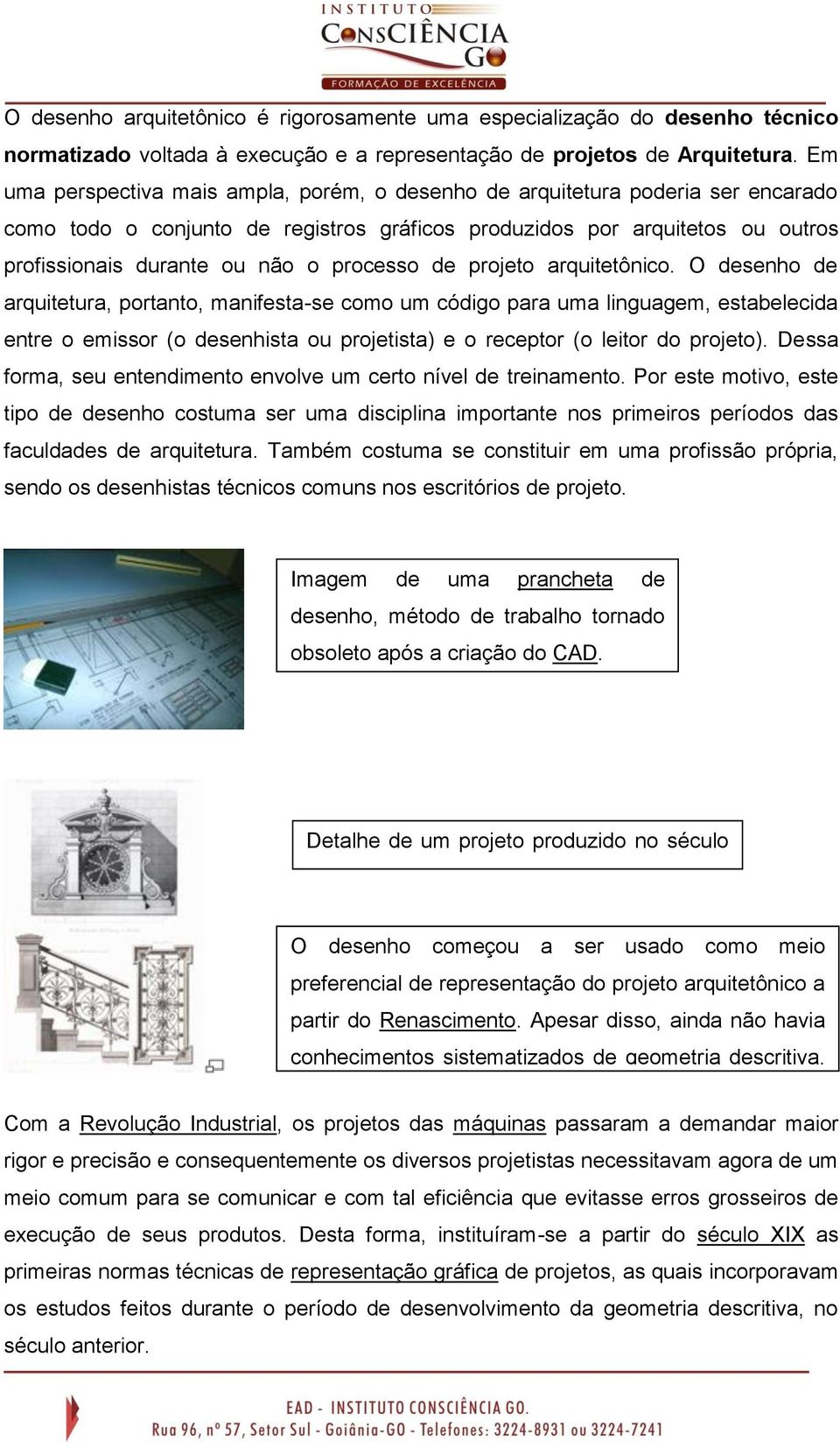 processo de projeto arquitetônico.