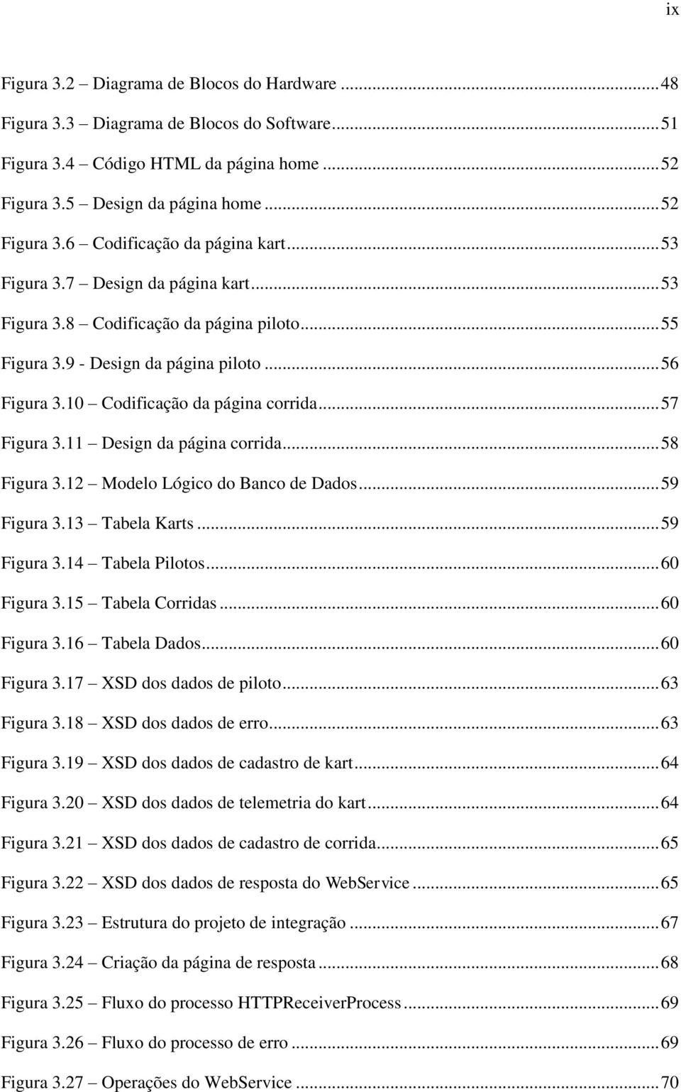 11 Design da página corrida... 58 Figura 3.12 Modelo Lógico do Banco de Dados... 59 Figura 3.13 Tabela Karts... 59 Figura 3.14 Tabela Pilotos... 60 Figura 3.15 Tabela Corridas... 60 Figura 3.16 Tabela Dados.