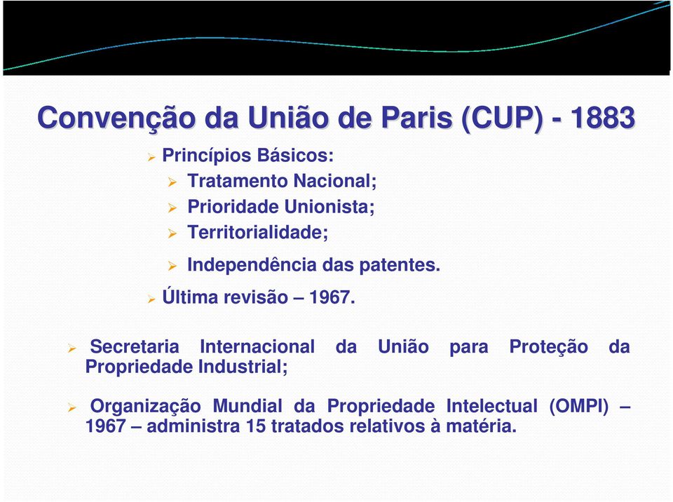 Última revisão 1967.