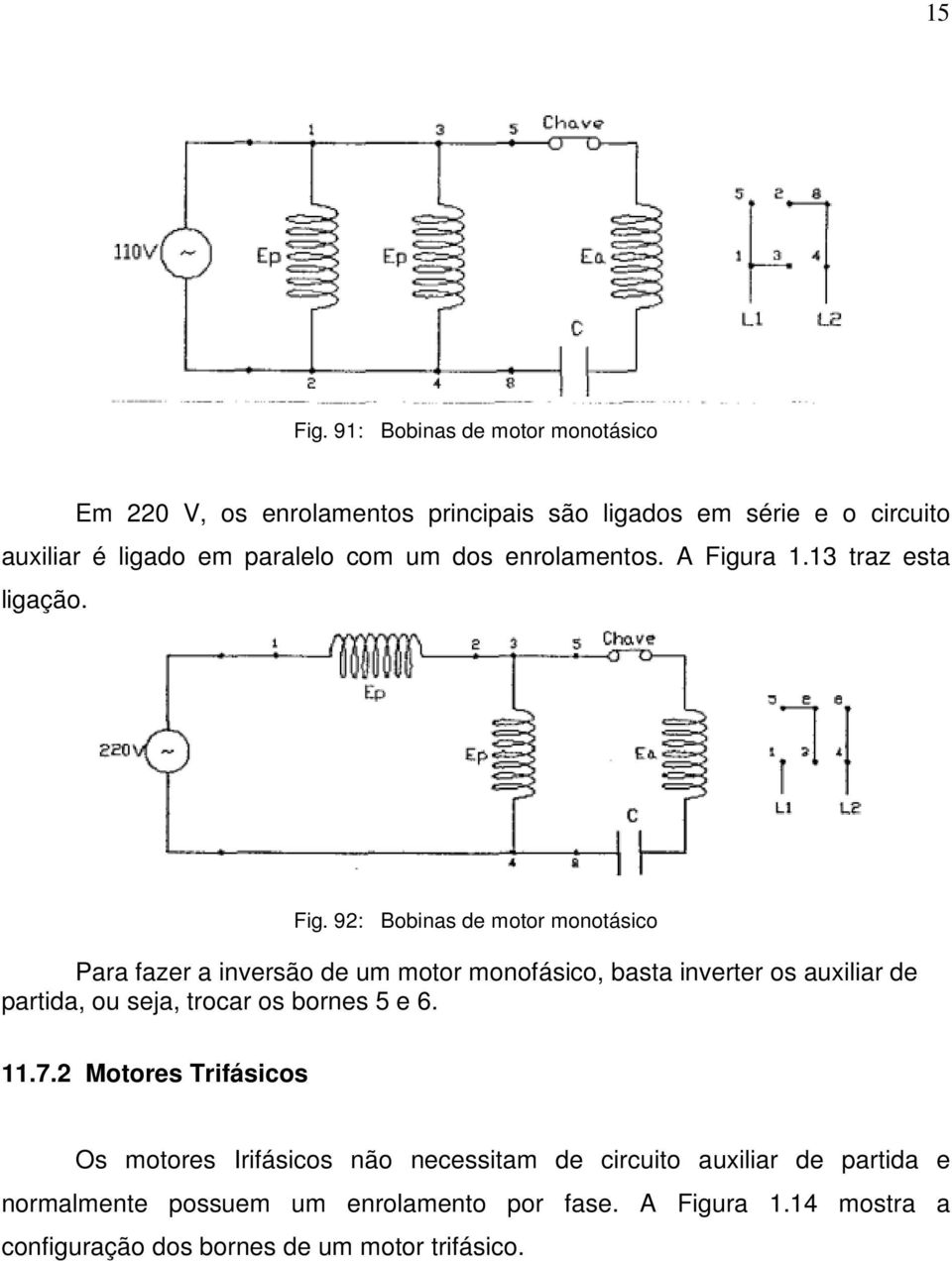 dos enrolamentos. A Figu