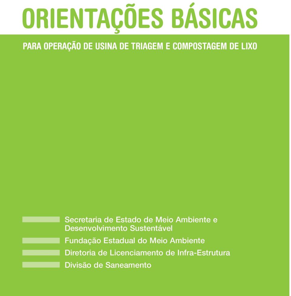 Desenvolvimento Sustentável Fundação Estadual do Meio