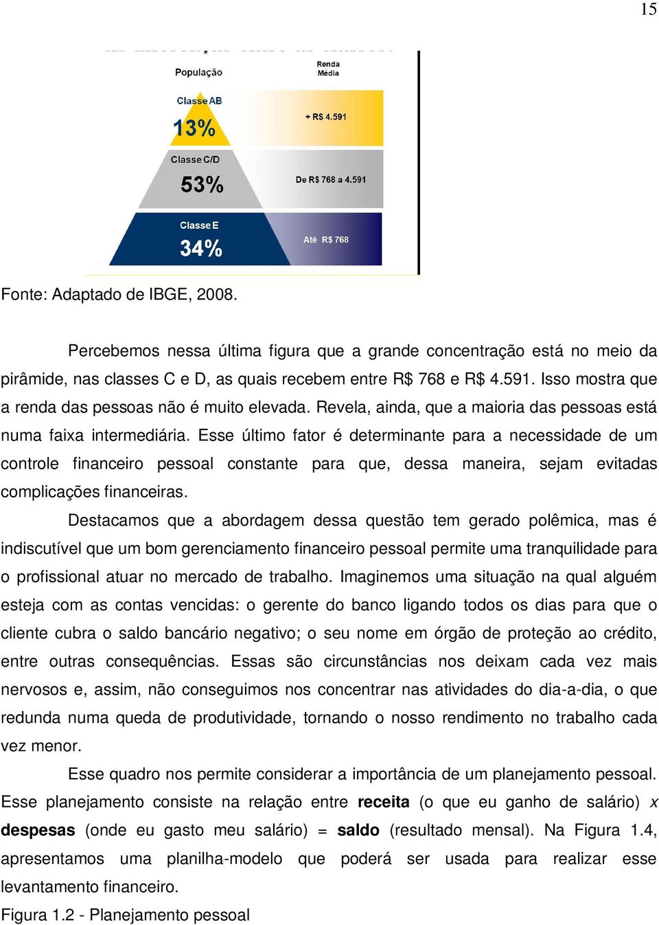 Esse último fator é determinante para a necessidade de um controle financeiro pessoal constante para que, dessa maneira, sejam evitadas complicações financeiras.