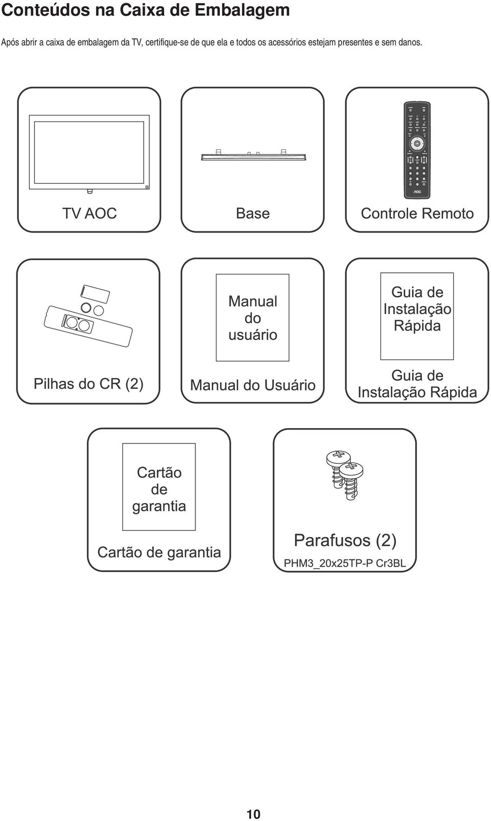 certifique-se de que ela e todos os