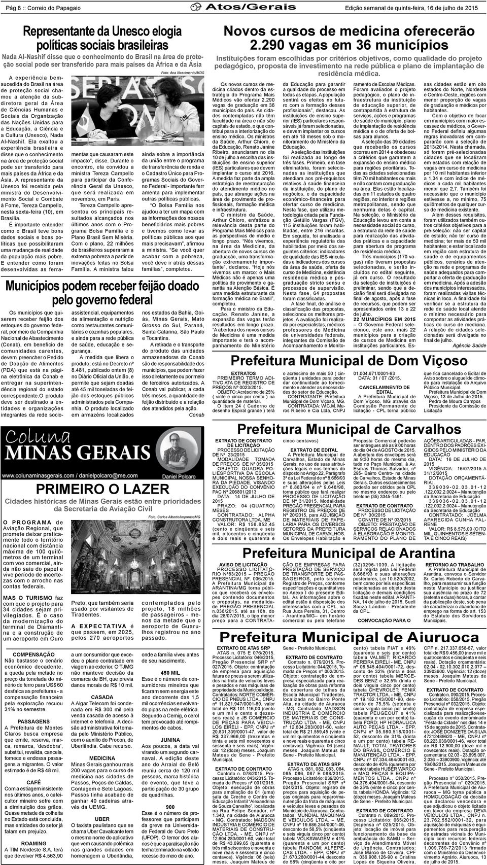 O PROGRAMA d e Aviação Regional, que promete deixar praticamente todo o território nacional com distância máxima de 100 quilômetros de um terminal com voo comercial, ainda não saiu do papel e vive