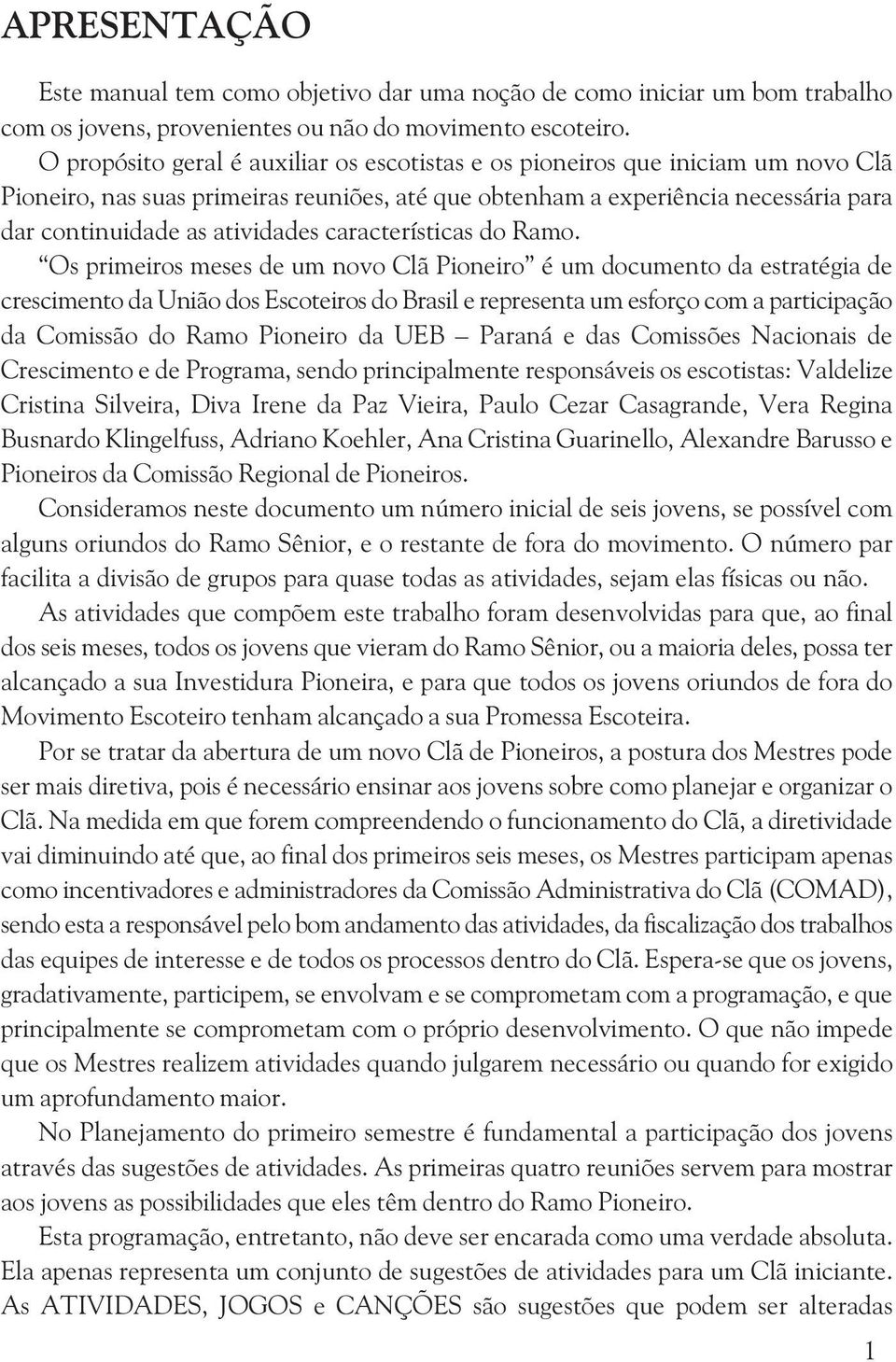 características do Ramo.