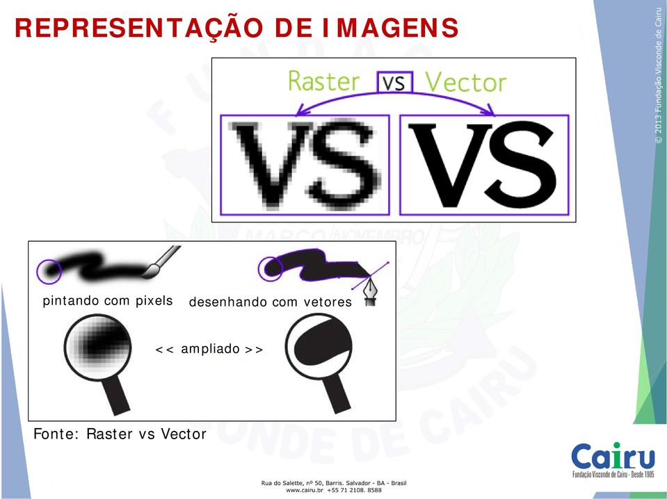 desenhando com vetores <<